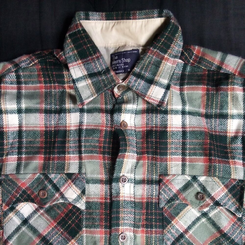 Vintage JCPenney Men's Shop Flannel Button Shirt